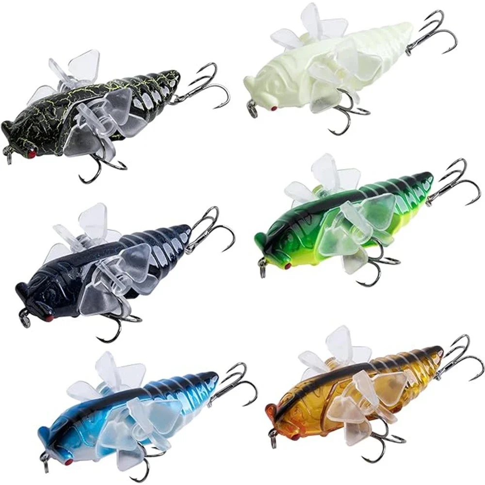 Goture Crankbait imitación insecto – Señuelo duro para lucio y lubina - imagen 2