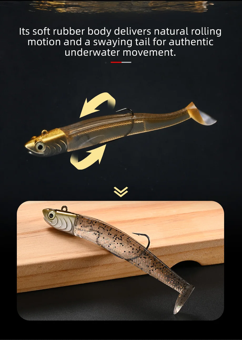 Señuelo Tidal Minnow en detalle