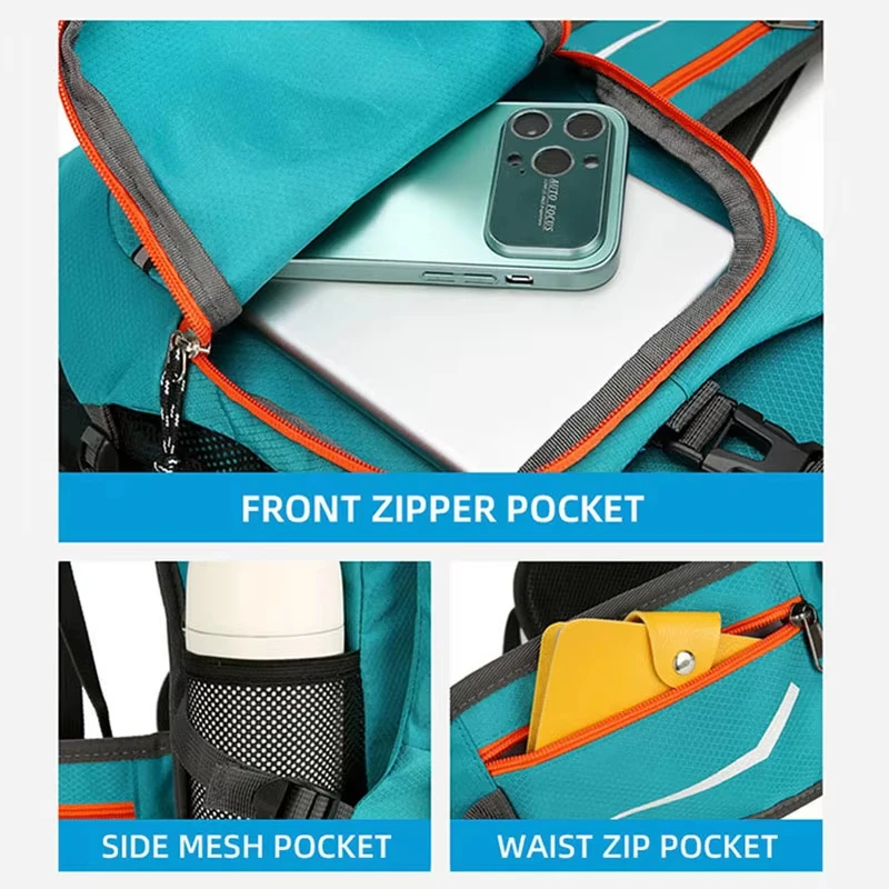 Mochila de hidratación ligera para pesca y senderismo - imagen 4