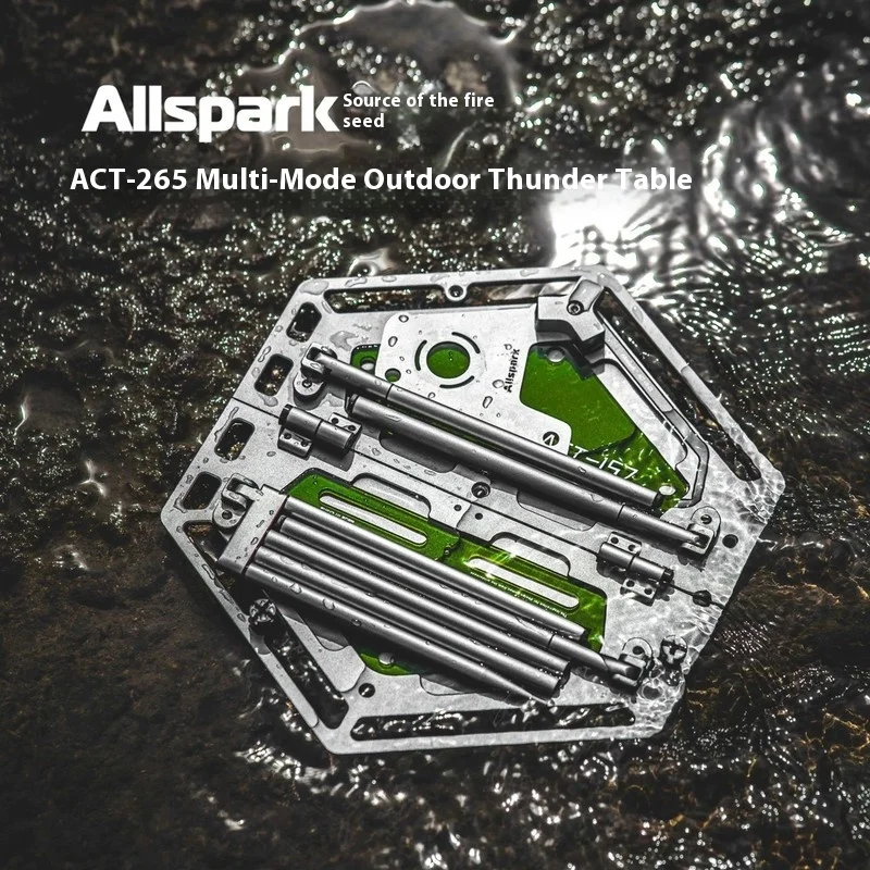 Allspark ACT-265 Mesa plegable para pesca – Ligera portátil río mar - imagen 3