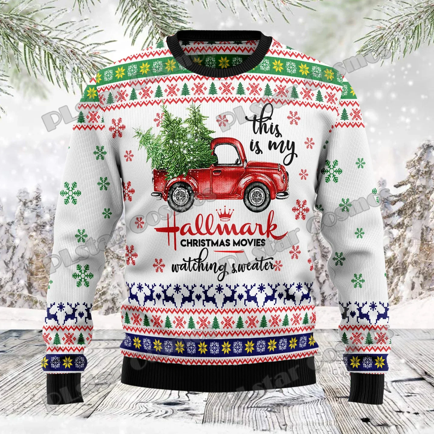 Jersey Punto 3D Gato Negro Feo – Navidad 2026 Unisex - imagen 5