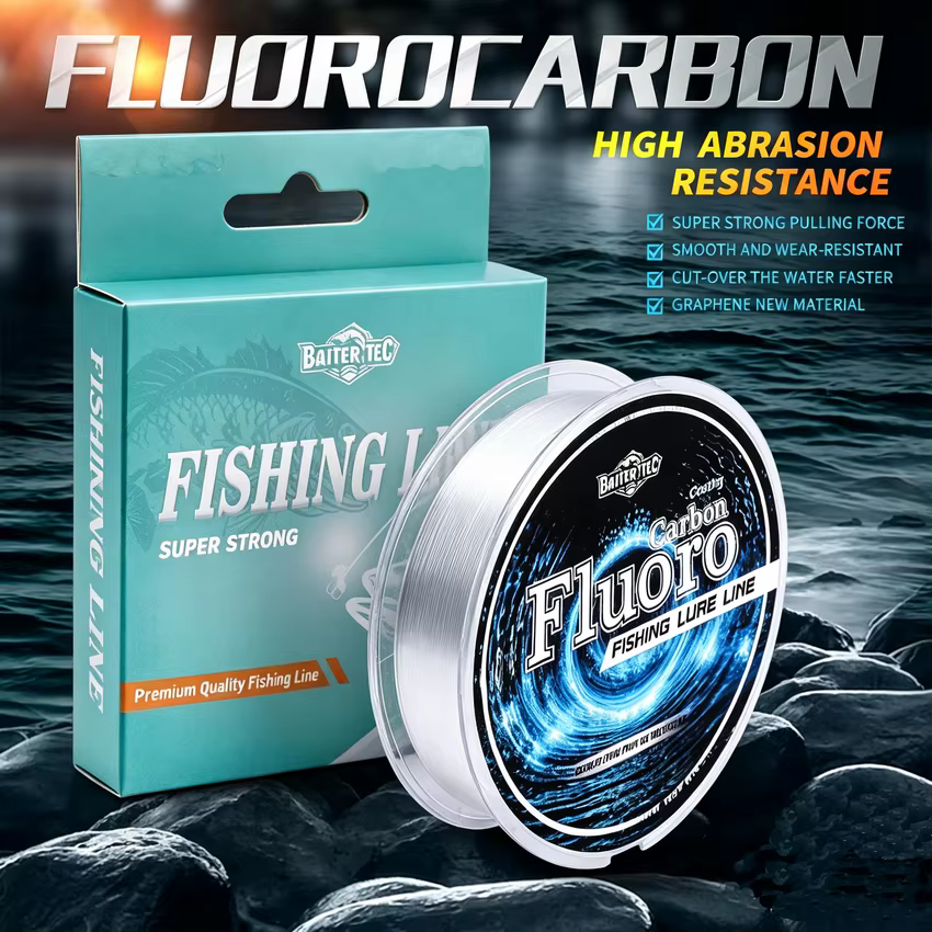Línea Fluorocarbono Hundible para Carpa – Monofilamento Alta Resistencia - imagen 3