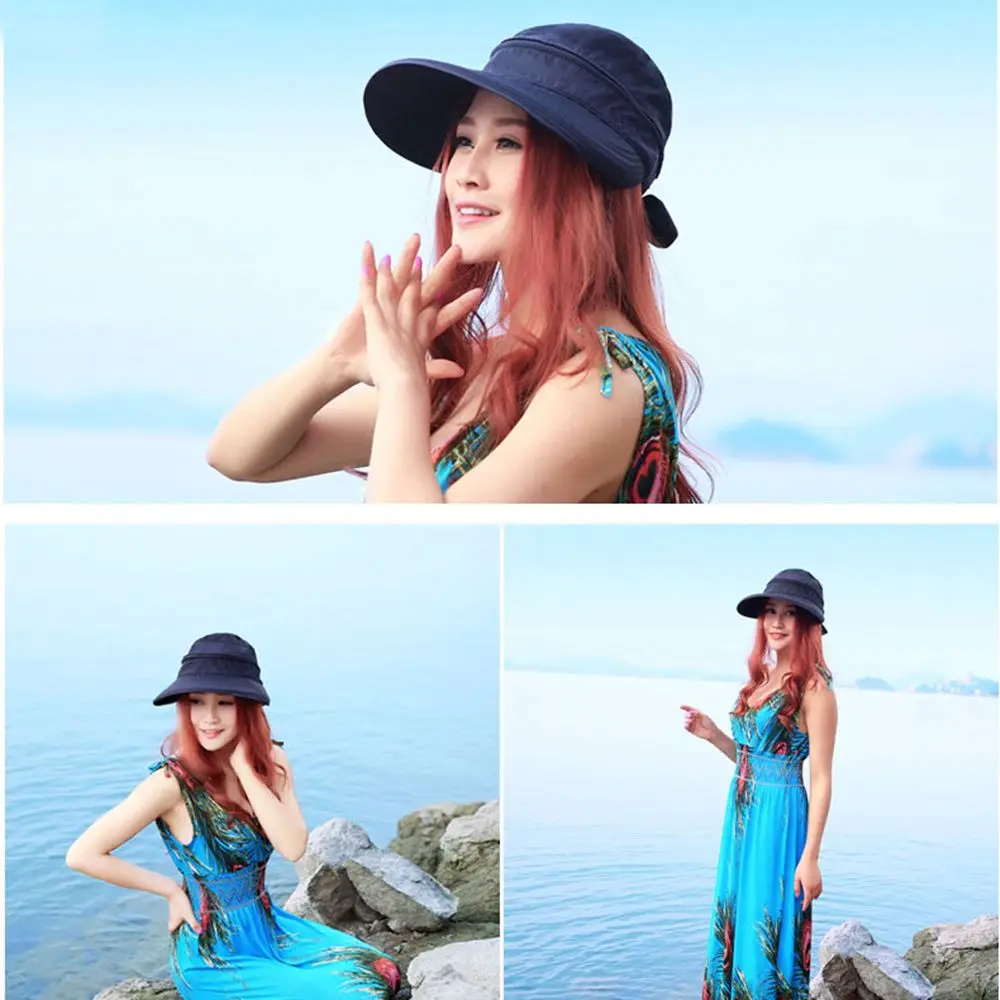 Gorra de pesca ala ancha plegable para verano y exterior - imagen 5