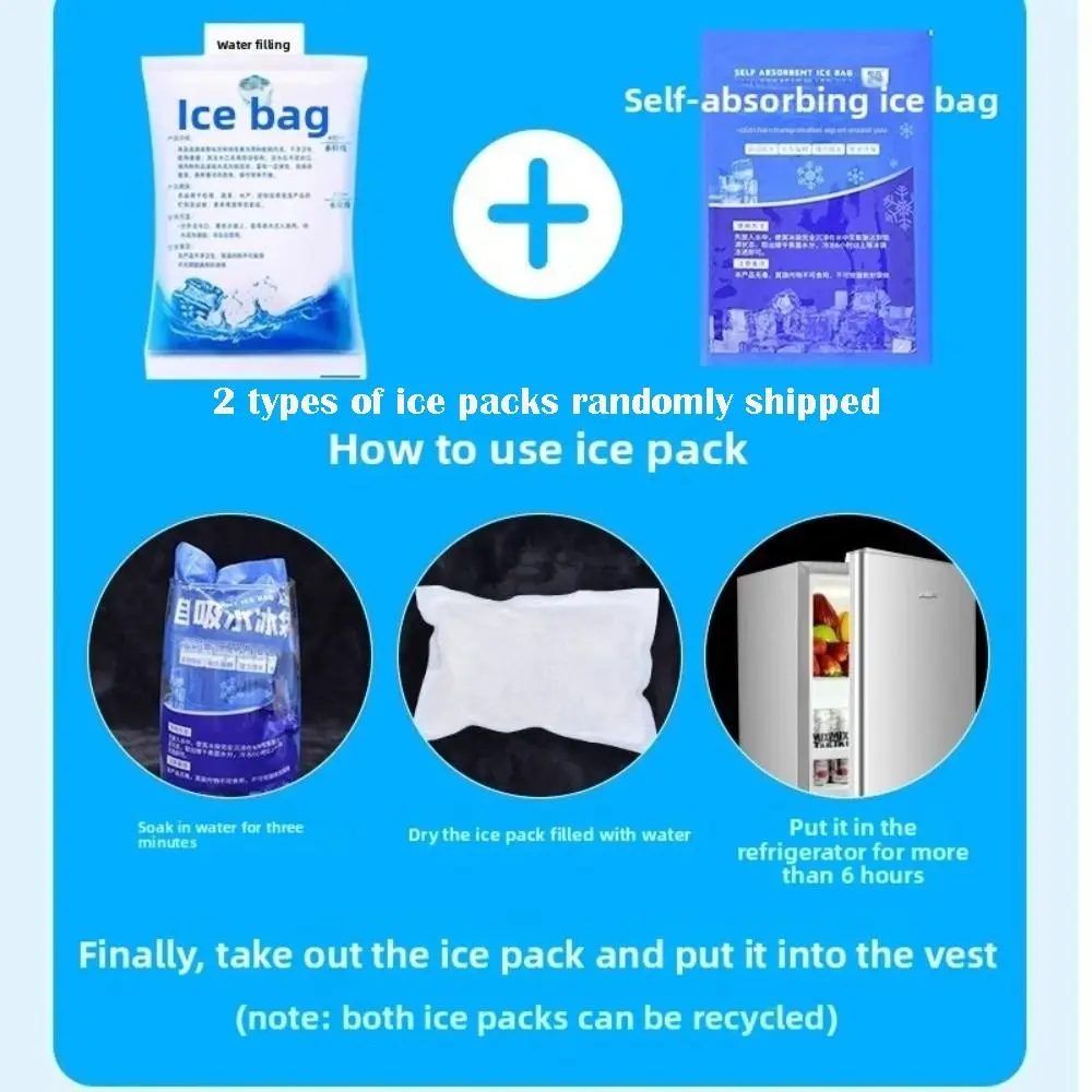 Chaleco refrigerante con tiras reflectantes – resistente al calor - imagen 2