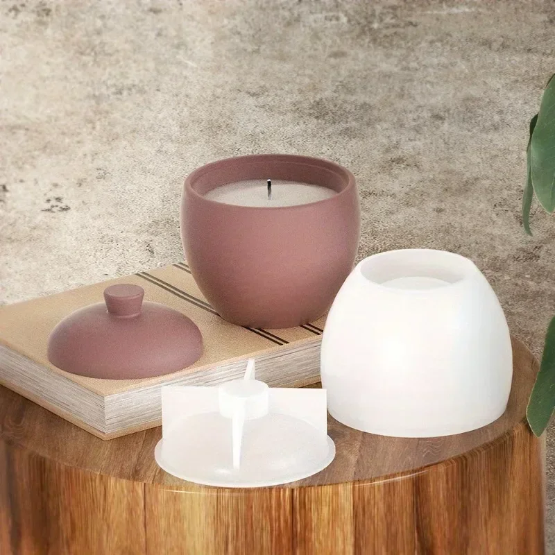 Molde silicona pera para velas artesanales y resina epoxi