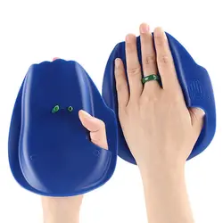 Aletas de natación PVC ajustables antideslizantes ergonómicas