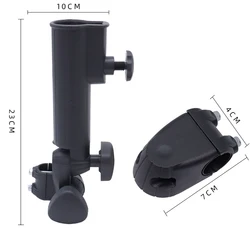 Soporte Sombrilla Golf Universal – Abrazadera Ajustable Carrito