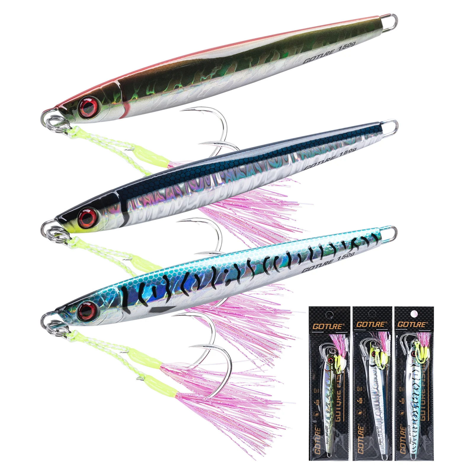 Señuelo Goture Metal Jig vista frontal