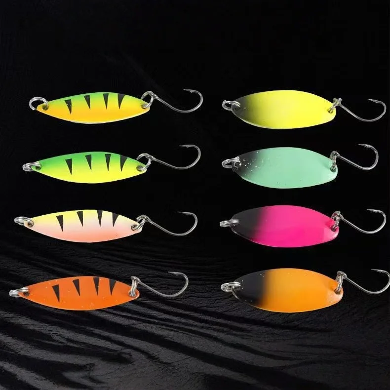 BRAVMACK señuelo metálico horsemouth antioxidante para peces pequeños - imagen 3