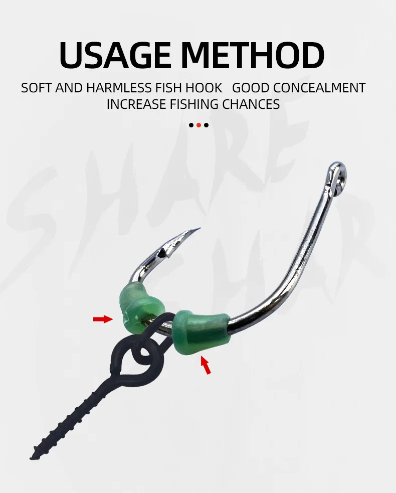 Accesorios de pesca listos para el próximo montaje