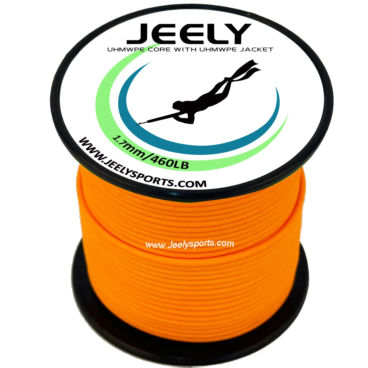 Pistola de pesca submarina UHMWPE con cuerda de espoleta