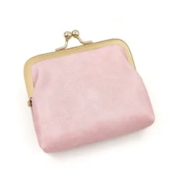Monedero impermeable mujer pastel de cuero PU con hebilla mini