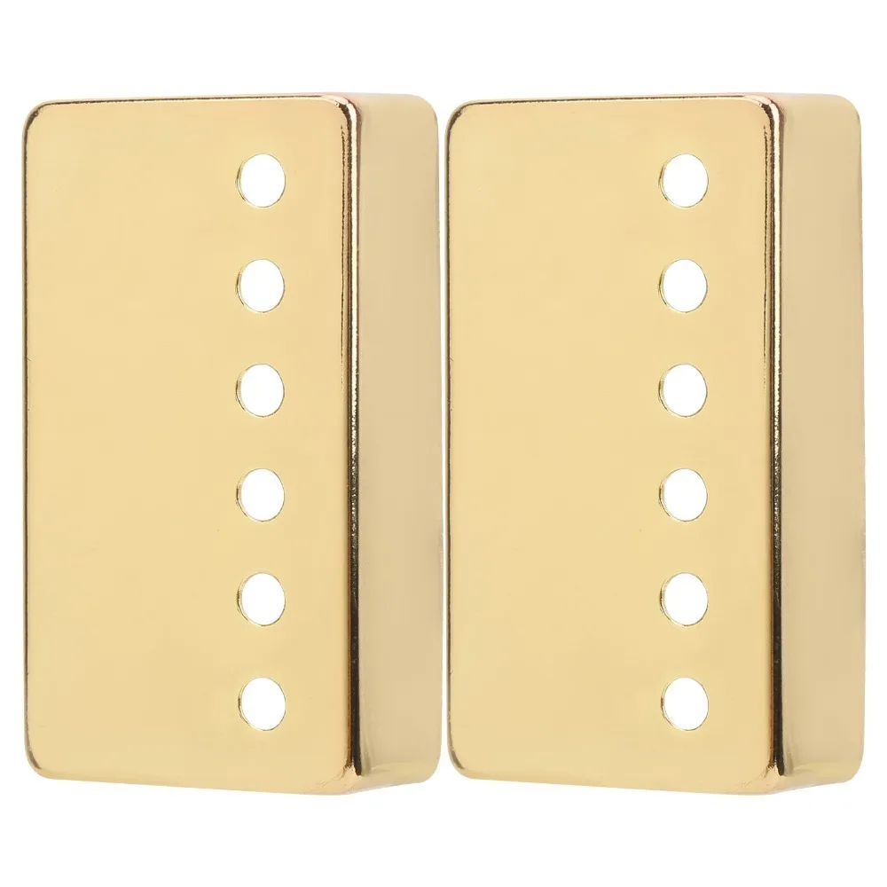 Cubiertas de latón para pastilla de guitarra – negro, oro y plata - imagen 3