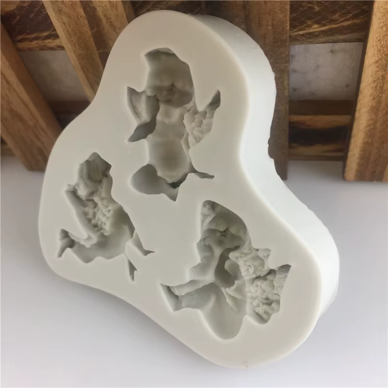 Molde Silicona Ángel 3D – Decoración Pasteles y Galletas
