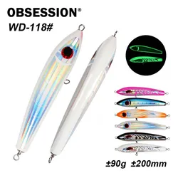 OBSESSION WD118 Señuelo de madera holográfico láser – Alta mar