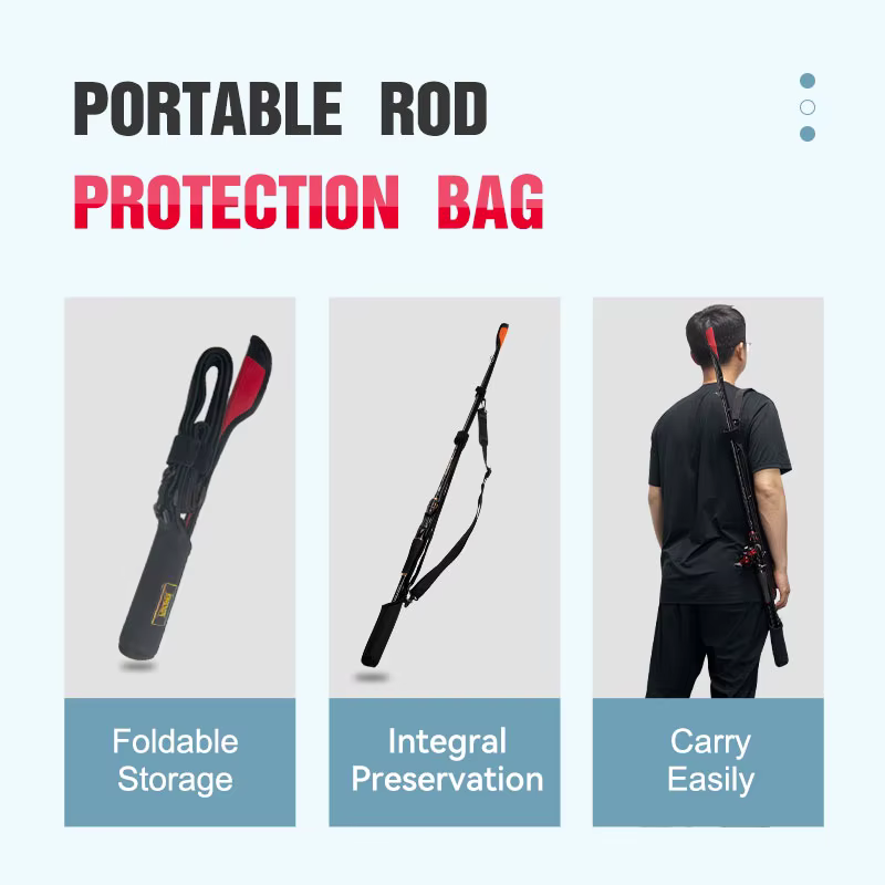 Kingdom Cuerda de Proteccion para Cana de Casting 102-152 cm Bolsa - imagen 3