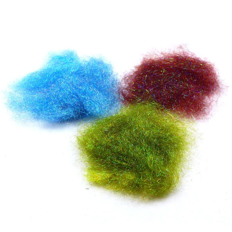 Prisma Ice Dub Sparkle fibra nacarada para moscas