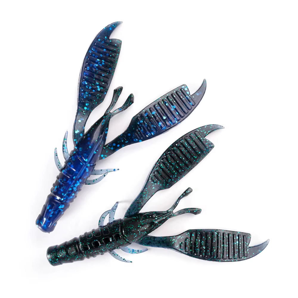 DYY Vinilo Craw Flapper – Señuelo camarón silicona para lubina - imagen 5