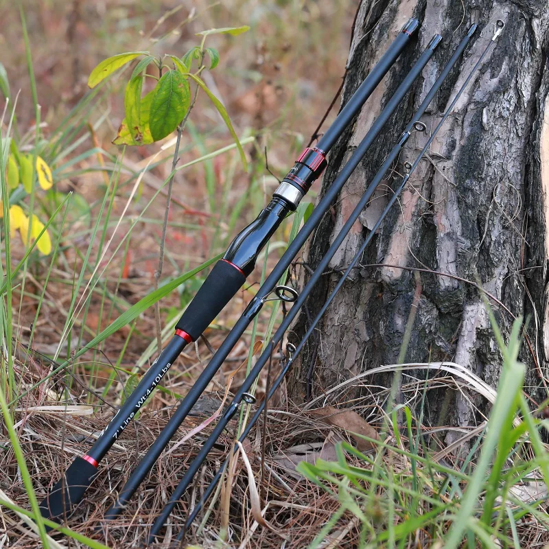 Caña ultraligera Sougayilang fibra de carbono tramos viaje - imagen 2