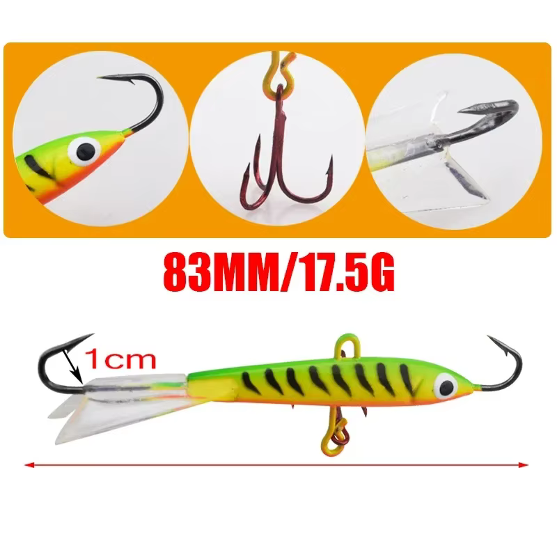 ALASICKA Señuelo jigging perfil pez para pesca invierno - imagen 2