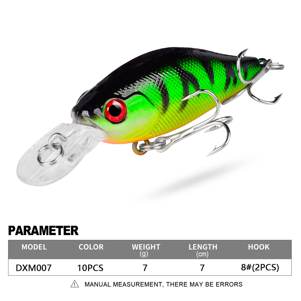 PROBEROS Señuelo Minnow flotante con anzuelos triples para lucio - imagen 4