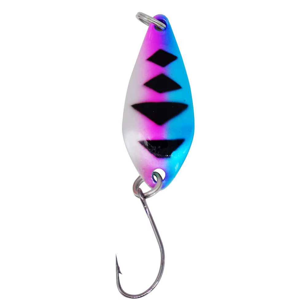 Wobbler spoons curvo para trucha - Metálico - imagen 3