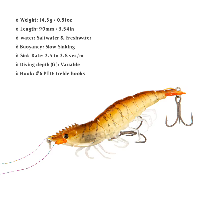 ILURE Swimbait de silicona – Tres anzuelos, señuelo luminoso para calamar - imagen 5