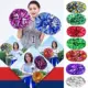 Pompones para animadoras multicolor, accesorios para club deportivo - imagen 3