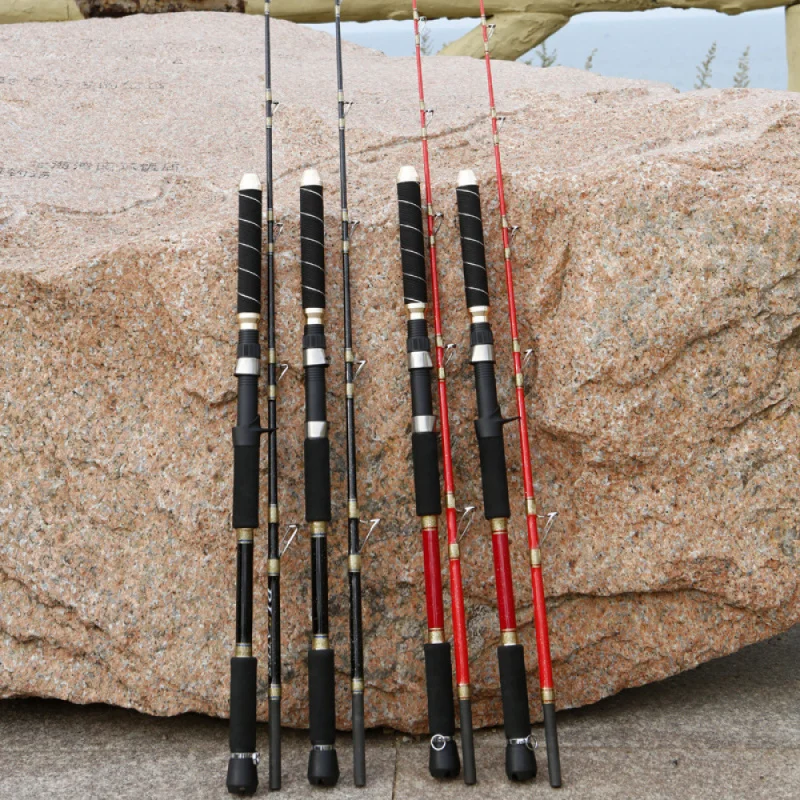 Caña slow jigging portátil multisección para agua salada - imagen 5