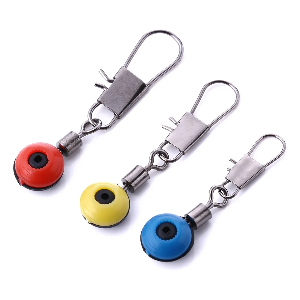 Accesorios de pesca: flotadores, anzuelo giratorio y clips de vástago - imagen 5