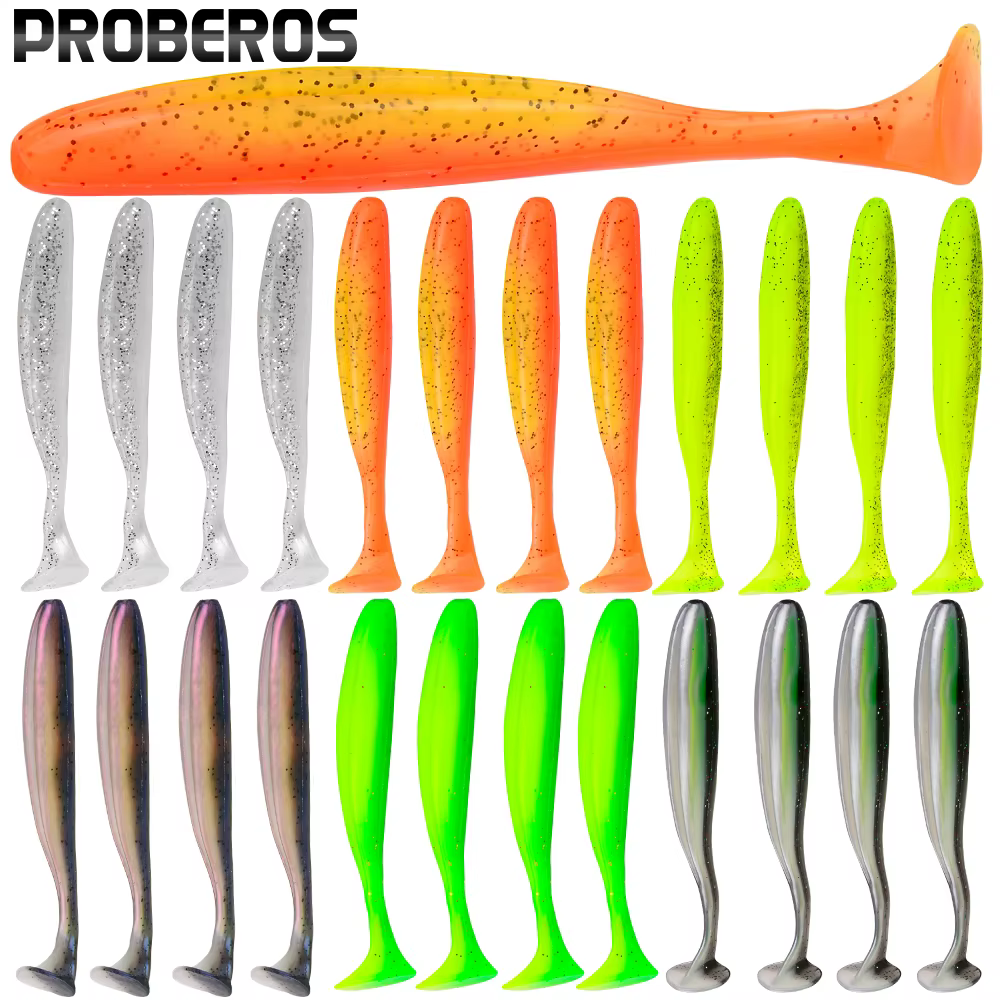 Señuelo de vinilo Proberos con cola de pez realista - imagen 2