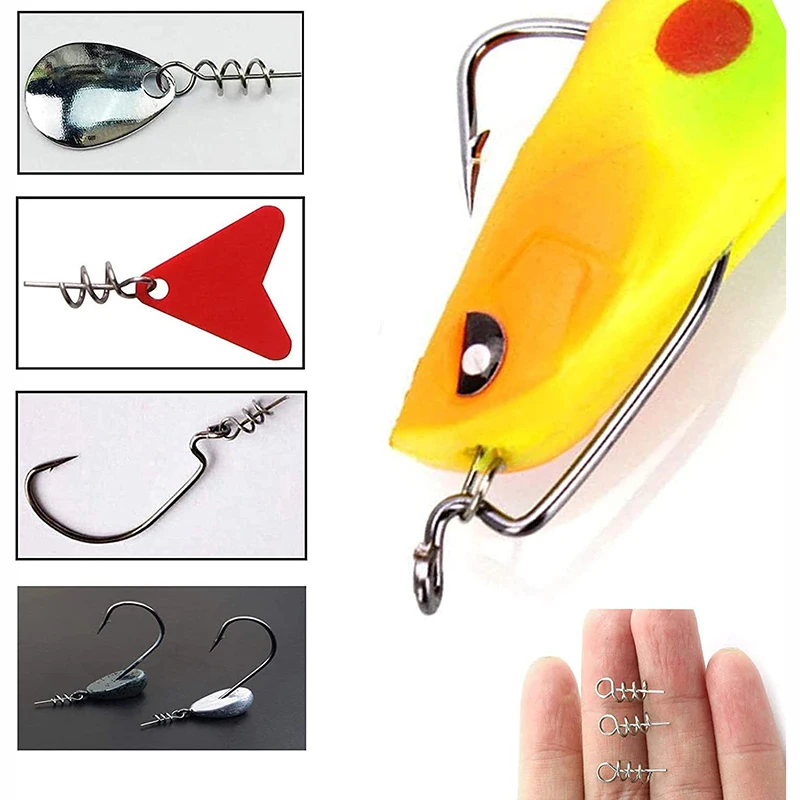 Cierres rápidos acero inoxidable para vinilo de pesca - imagen 3