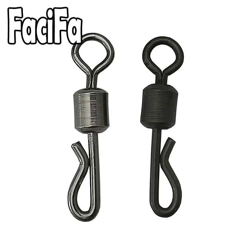 Conector giratorio con rodamiento en forma de Q para carpa de pesca - imagen 2