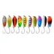 Cucharilla metálica con anzuelo simple lentejuelas brillantes - imagen 4
