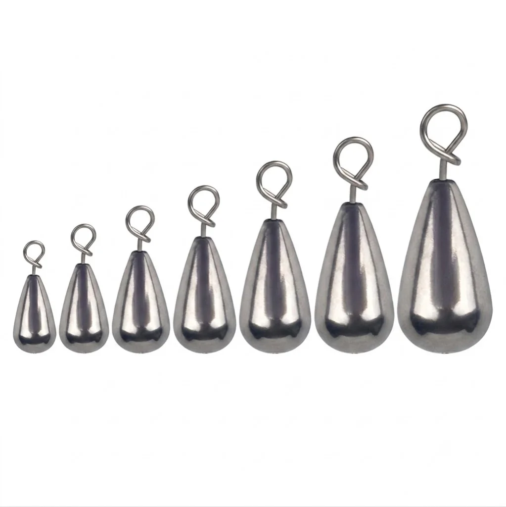 Plomos de tungsteno en forma de lágrima
