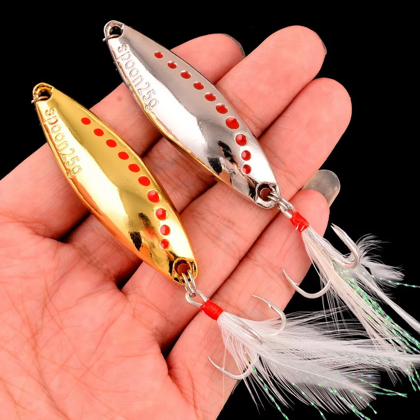 Spinnerbait metálico Vib Leech Spinner para lubina, lucio y perca