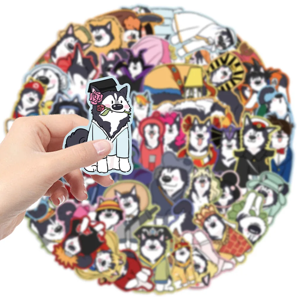 Variedad de diseños de husky puppies