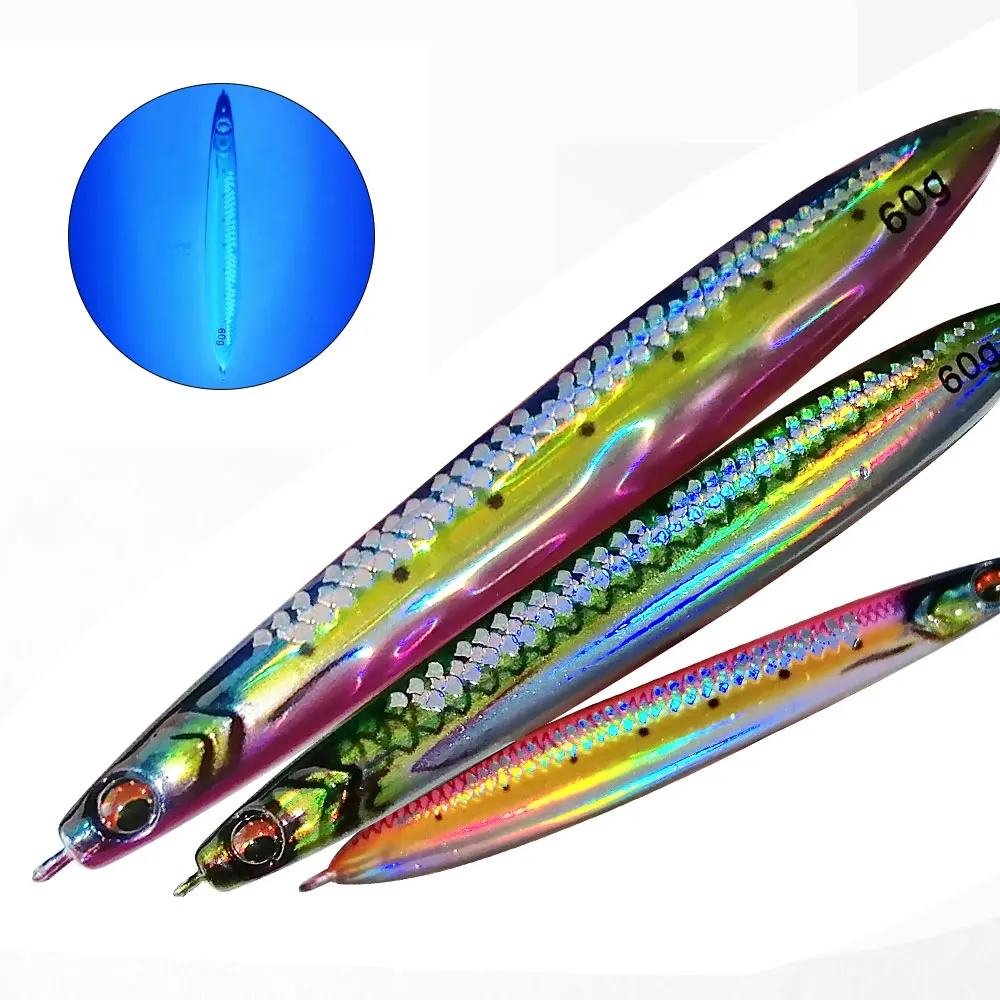 Señuelo Jig metálico impresión 3D – Hundido rápido para pesca - imagen 2