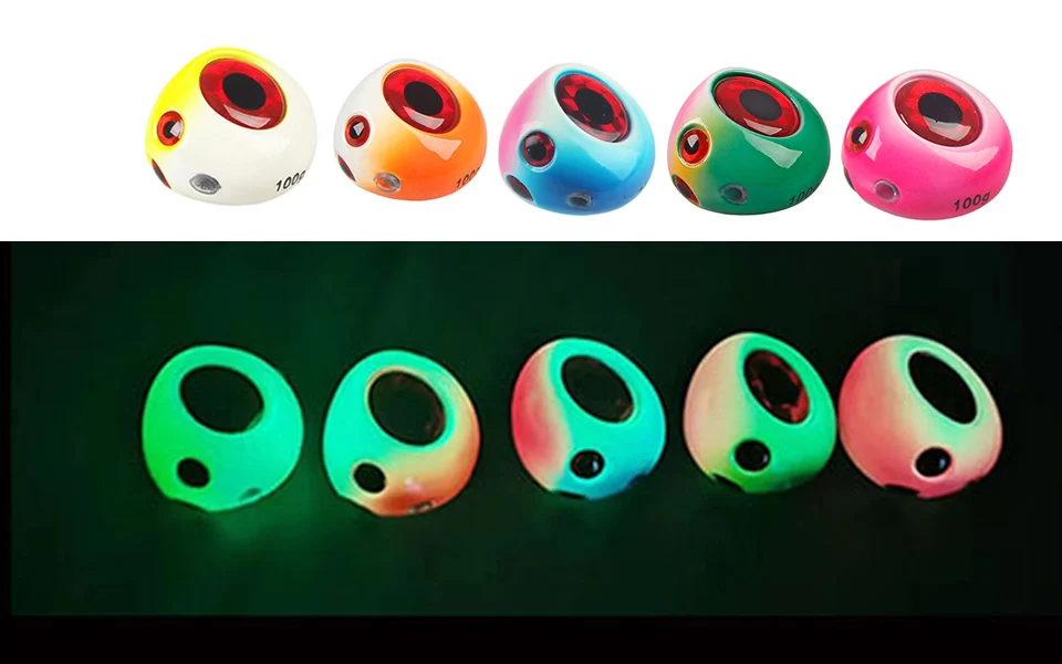 Kabura Slider Madai Jigs en diferentes pesos y colores