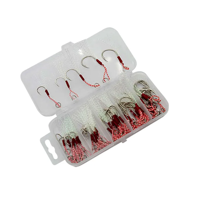 Anzuelos Jig Head profesionales - Tamaños 10 a 20 para agua salada - imagen 5