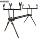 Hirisi RP162-3 soporte de cañas aluminio ajustable con funda