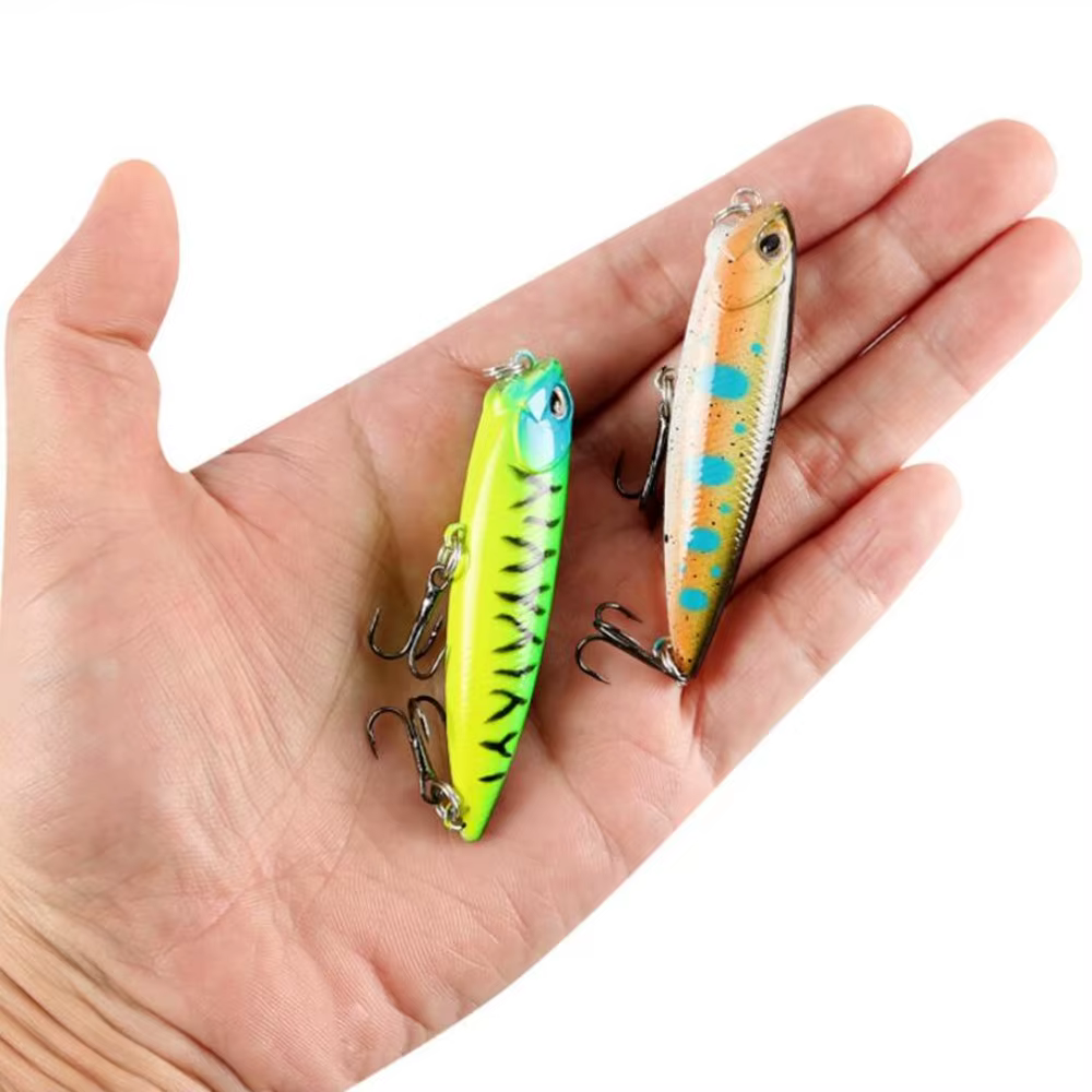 Señuelo flotante para lucio Crankbait plástico 6,5 cm 5,3 g - imagen 2