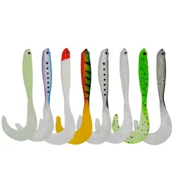 JerkShad 12,5 cm – Señuelo blando con falda y vientre hueco