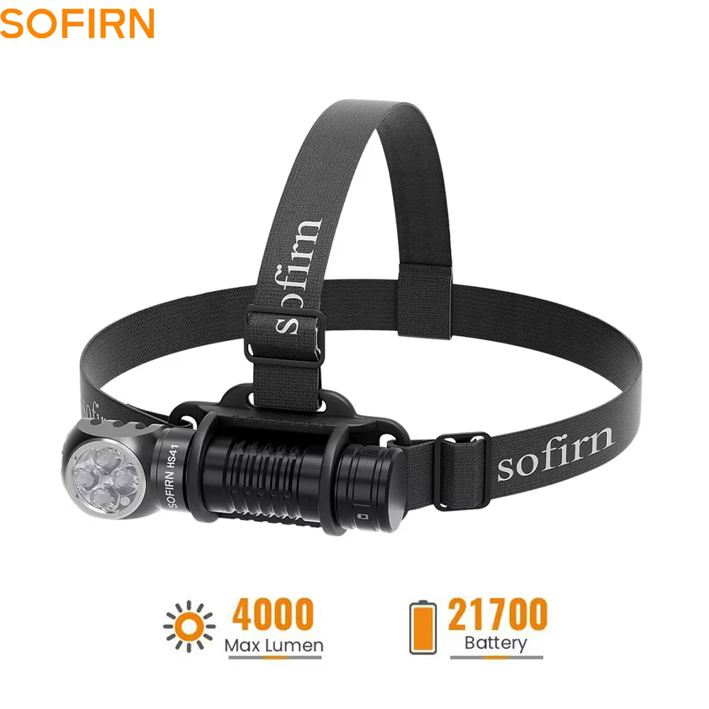 Linterna Frontal SOFIRN HS41 Magnética Recargable 4000 Lumen - imagen 2