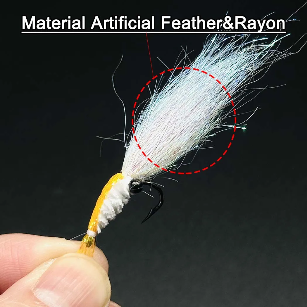 Tonos multicolor del Crystal Flash para aumentar visibilidad del señuelo