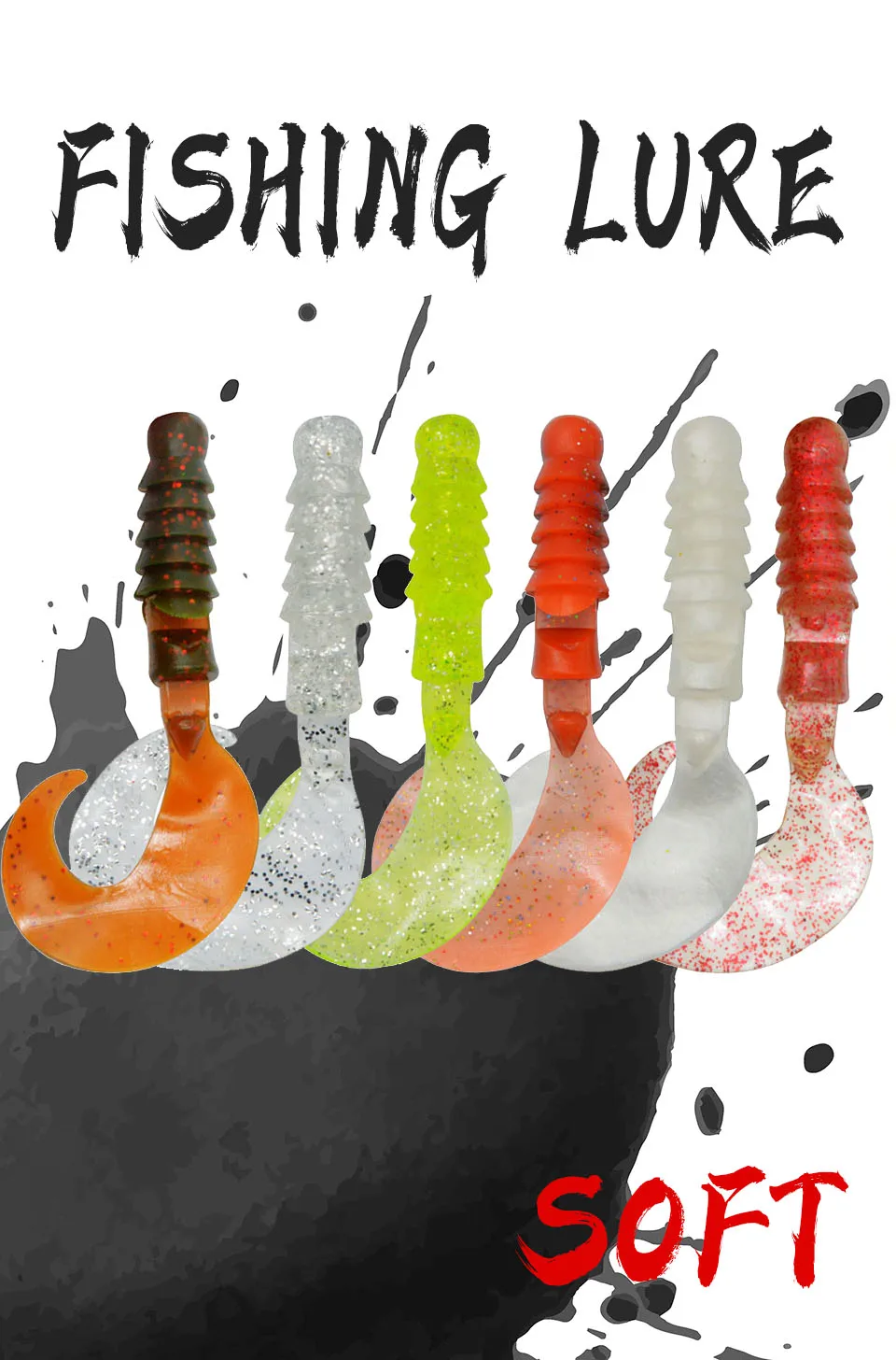 Señuelo WALK FISH color verde sobre fondo claro