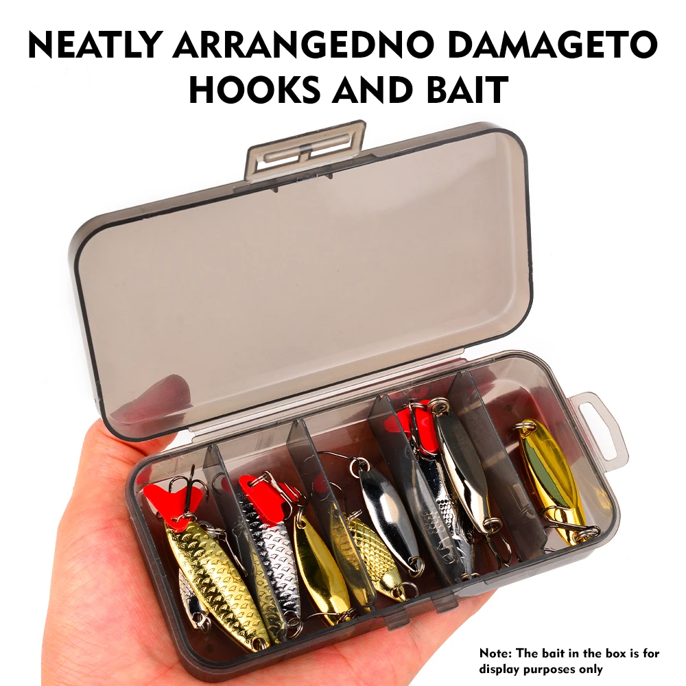 PROBEROS Caja de pesca impermeable para señuelos, anzuelos y cebos - imagen 5