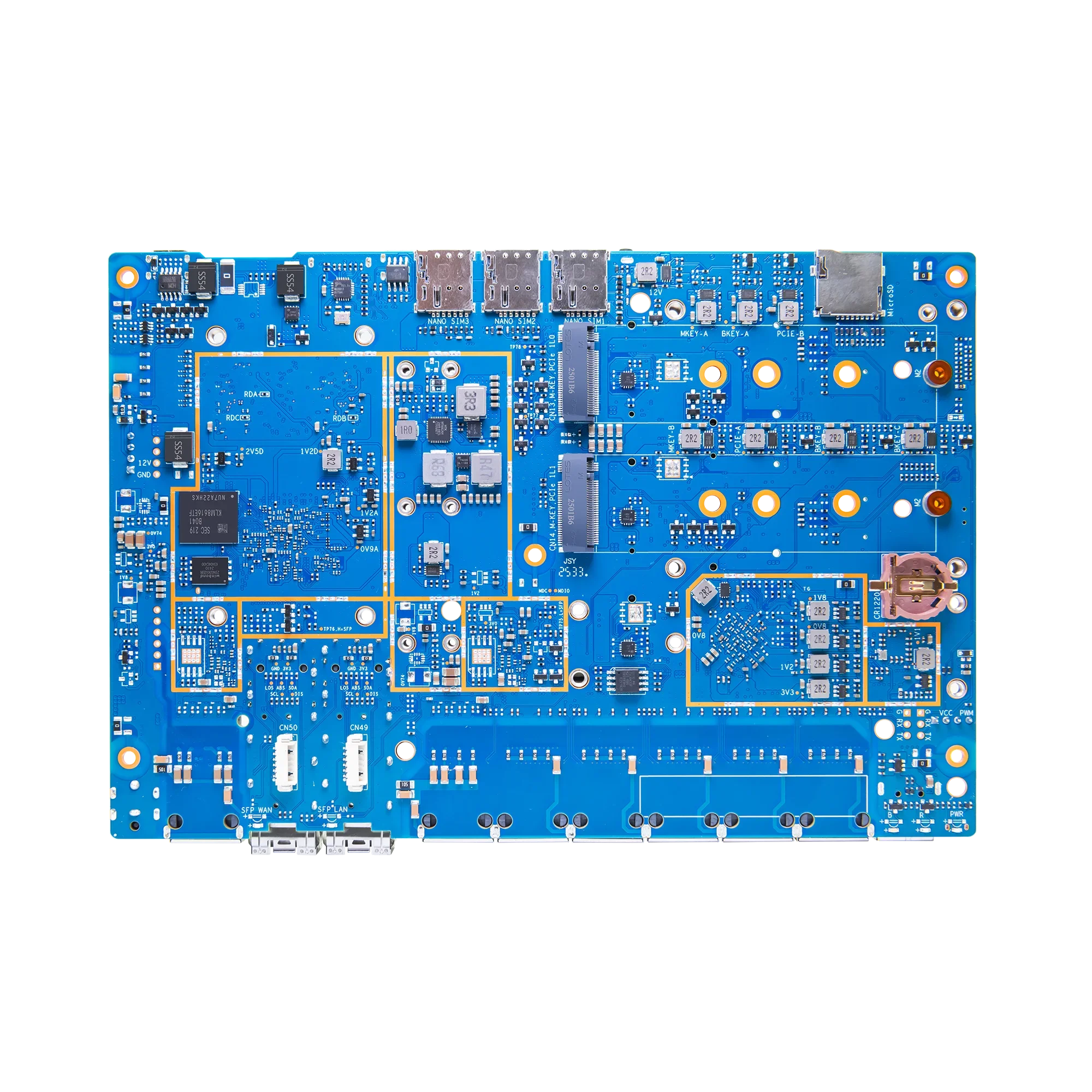 BPI-R4 PRO Router WiFi 7 con MediaTek MT7988A Filogic 880 - imagen 4