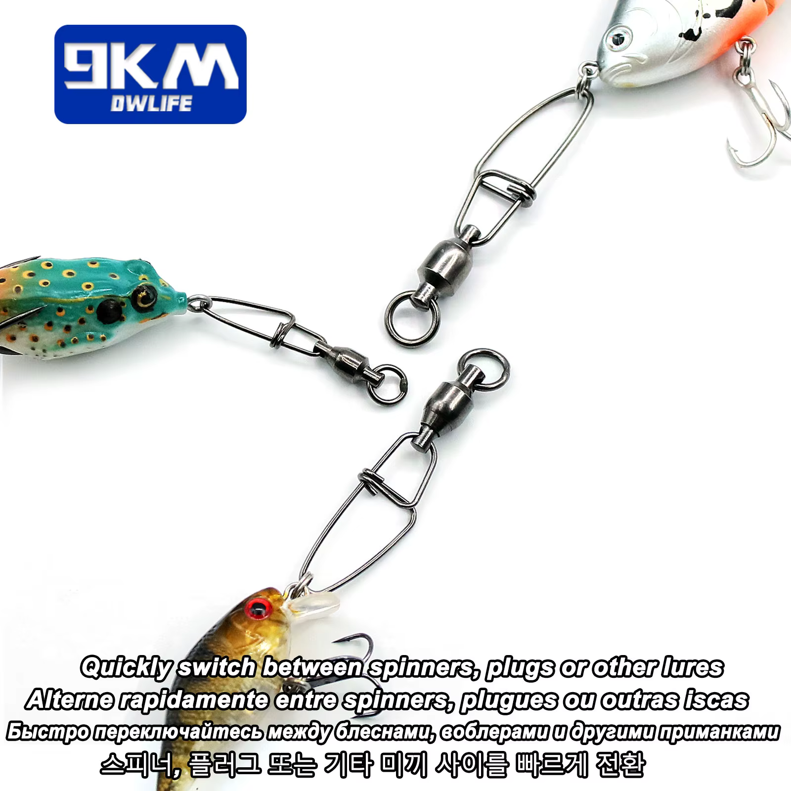 Conector Inox Cierre Cruzado para Pesca – Montajes Seguros - imagen 5