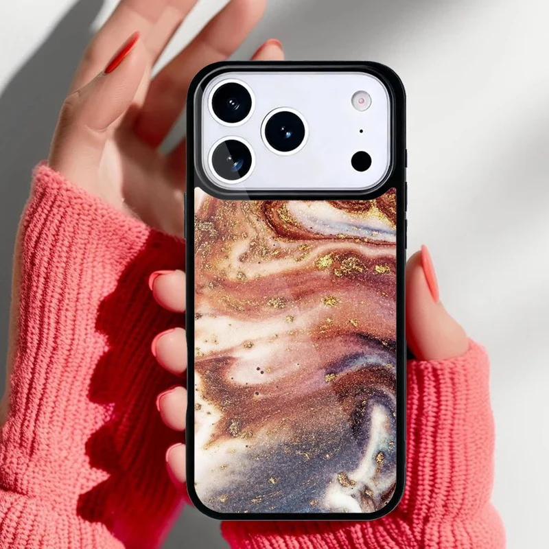 Funda de mármol neón Krajews en varias perspectivas